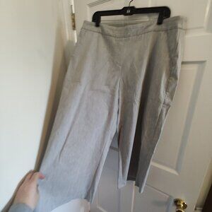 Tribal Fia Pull On Wide Leg Pant with Front Pockets